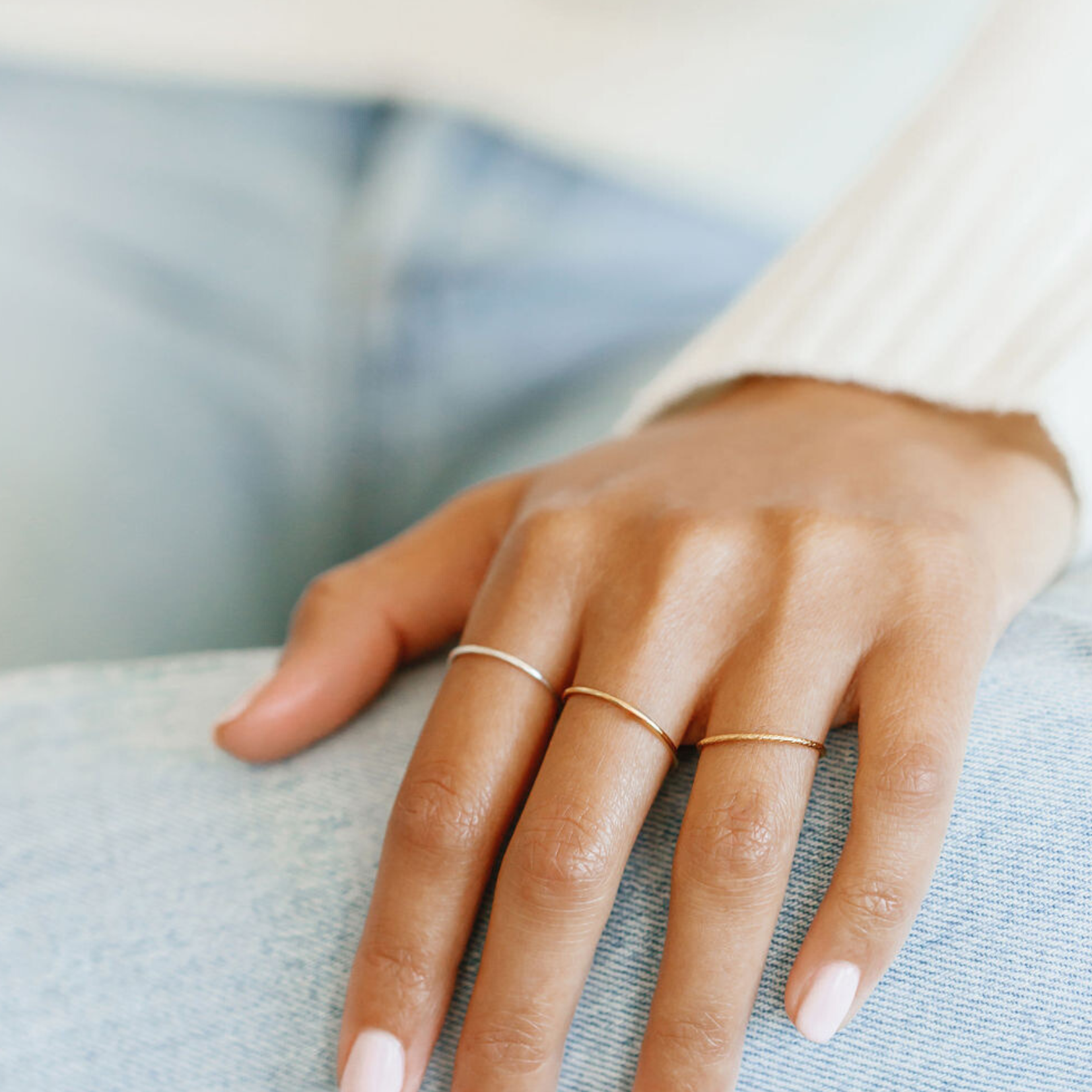 stackable ring making jewelry class in yet