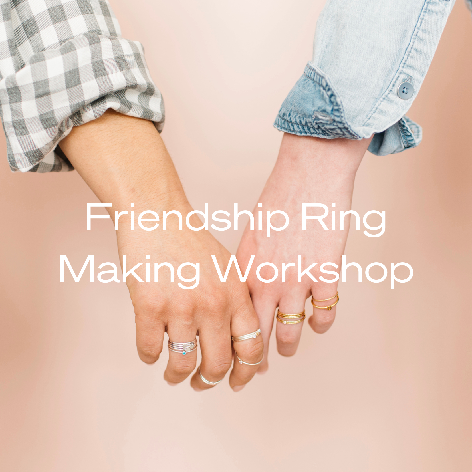 Aesthetic friendship deals rings