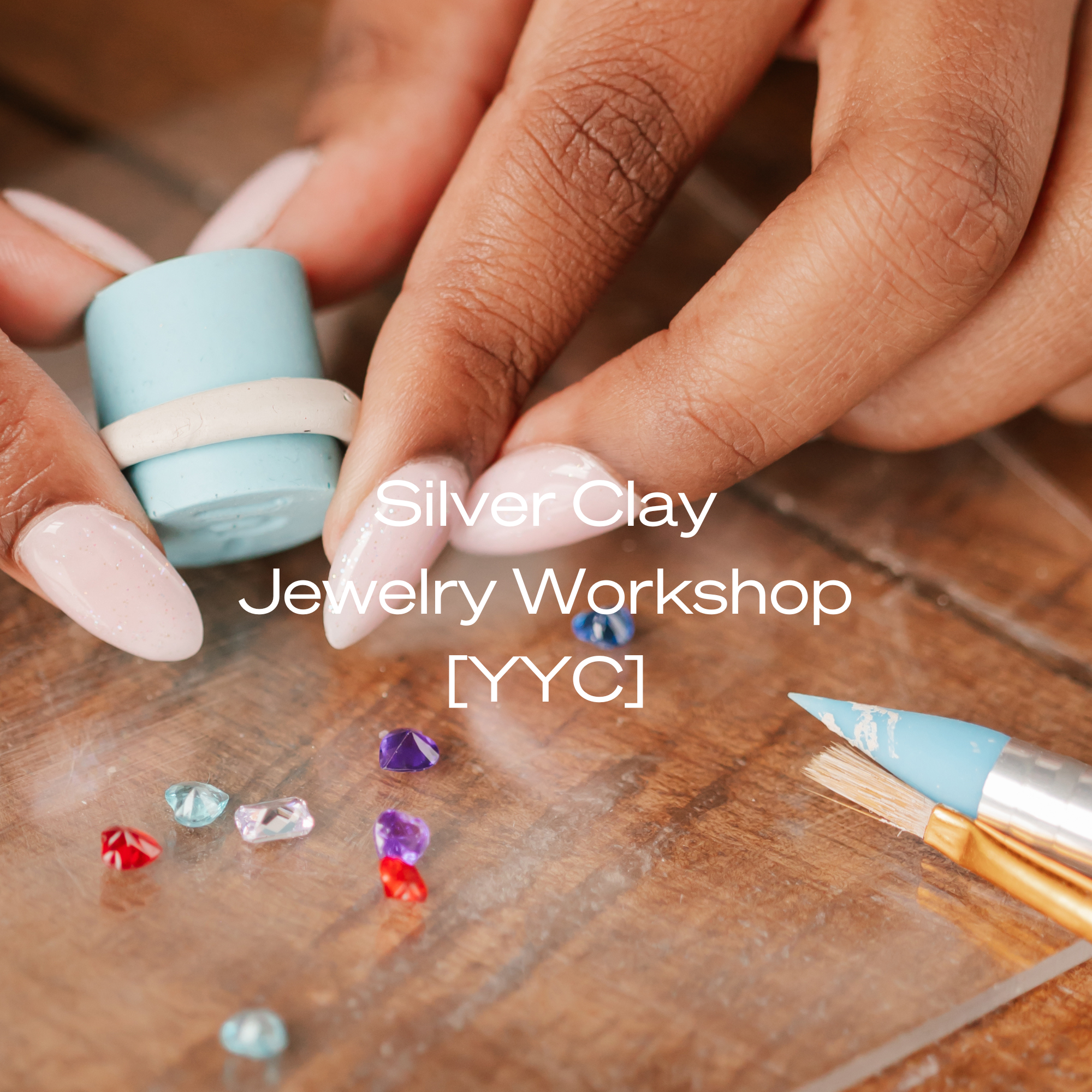 silver clay ring making workshop in calgary