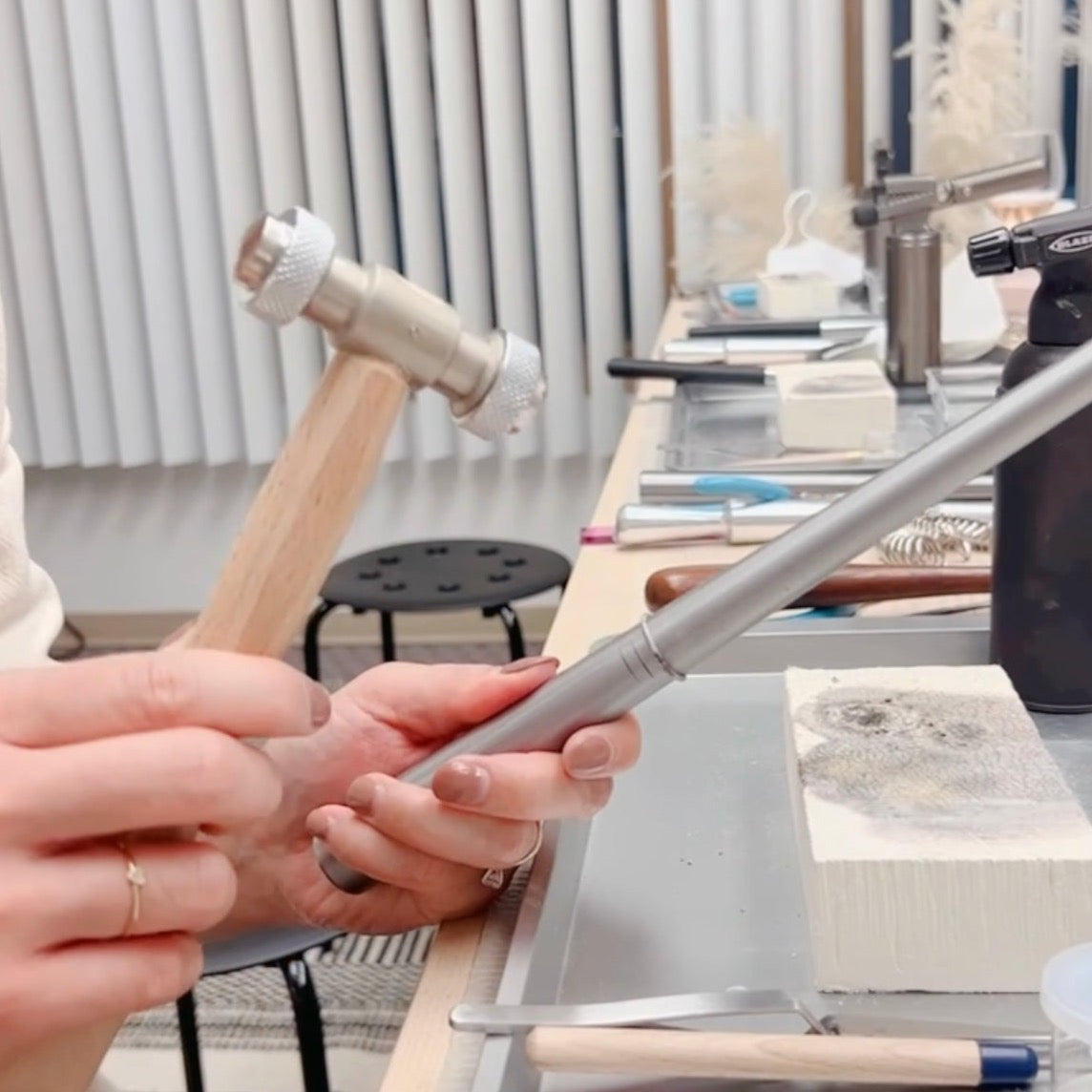 yyc jewelry making workshop