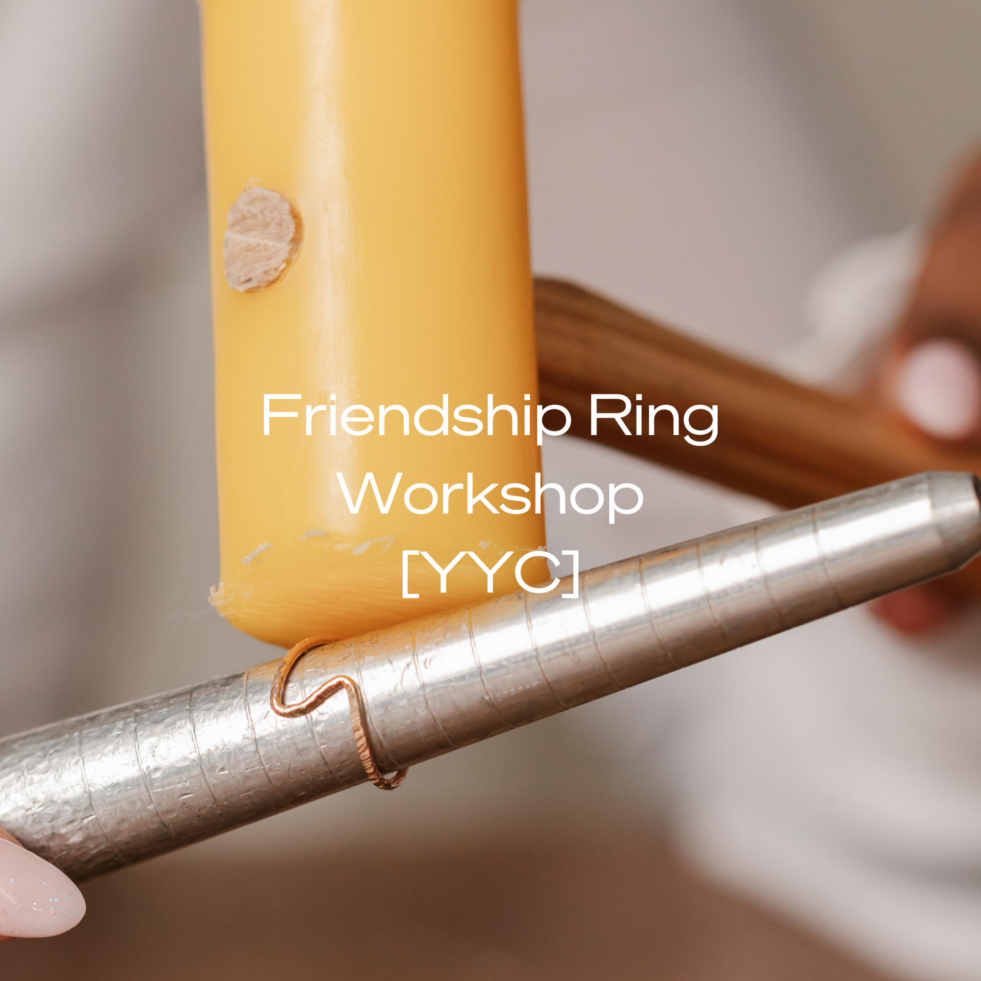 ring making workshop class in calgary, alberta