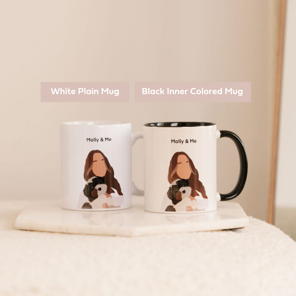 Personalized Pet Faceless Portrait Mug