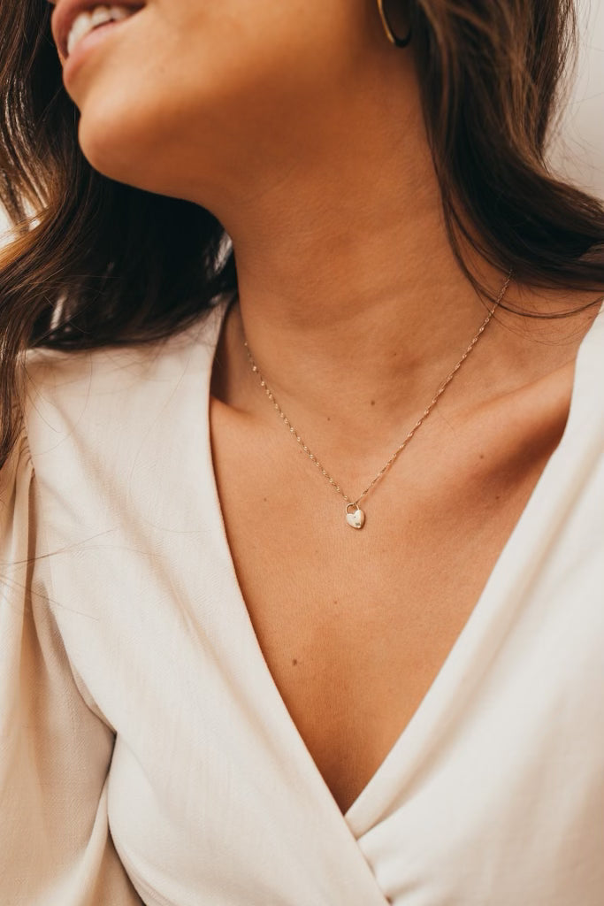 Teach Me Style x MEIRAKO My Heart Necklace