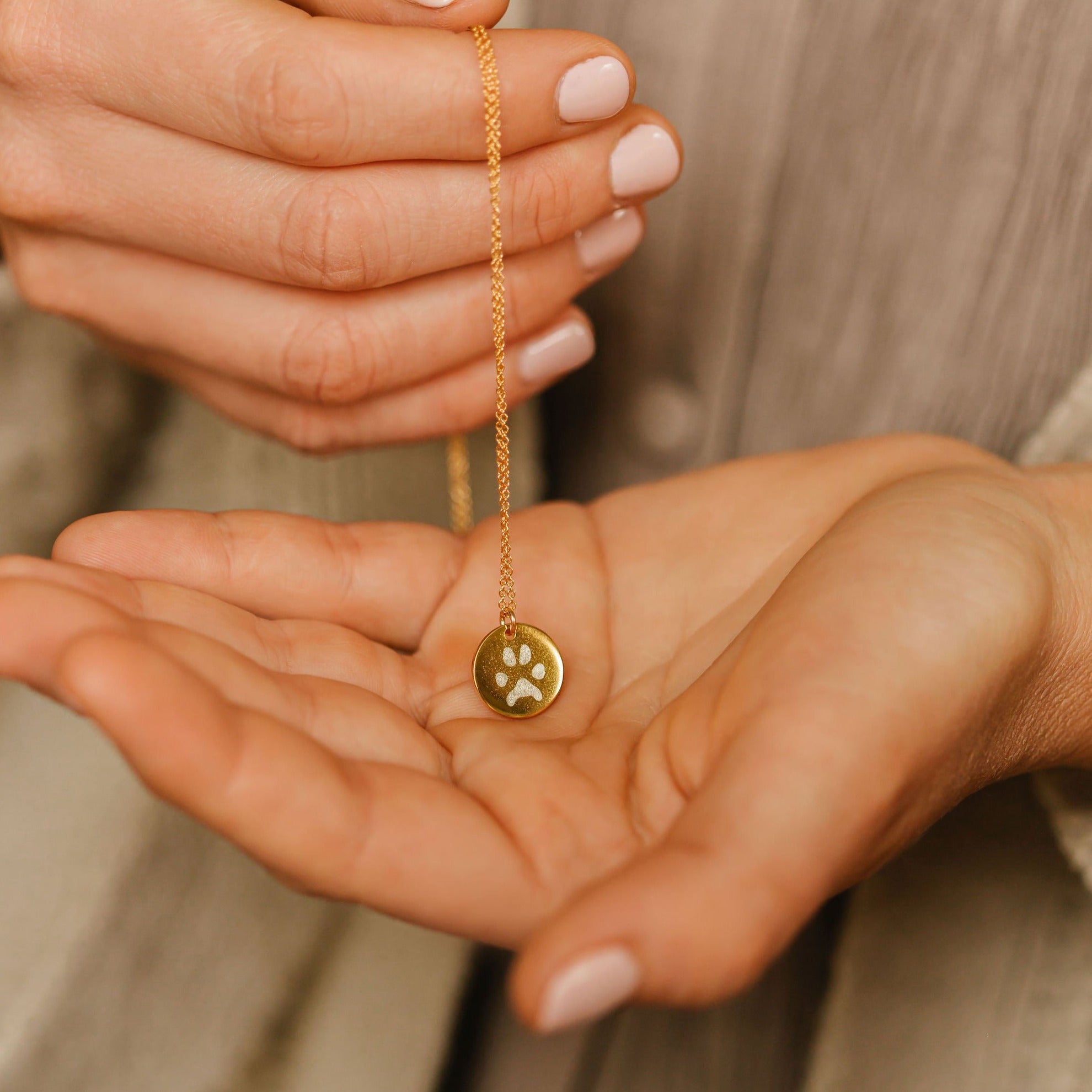 Teeny Tiny Paw Necklace - Paw Jewelry | Pawsome Couture®